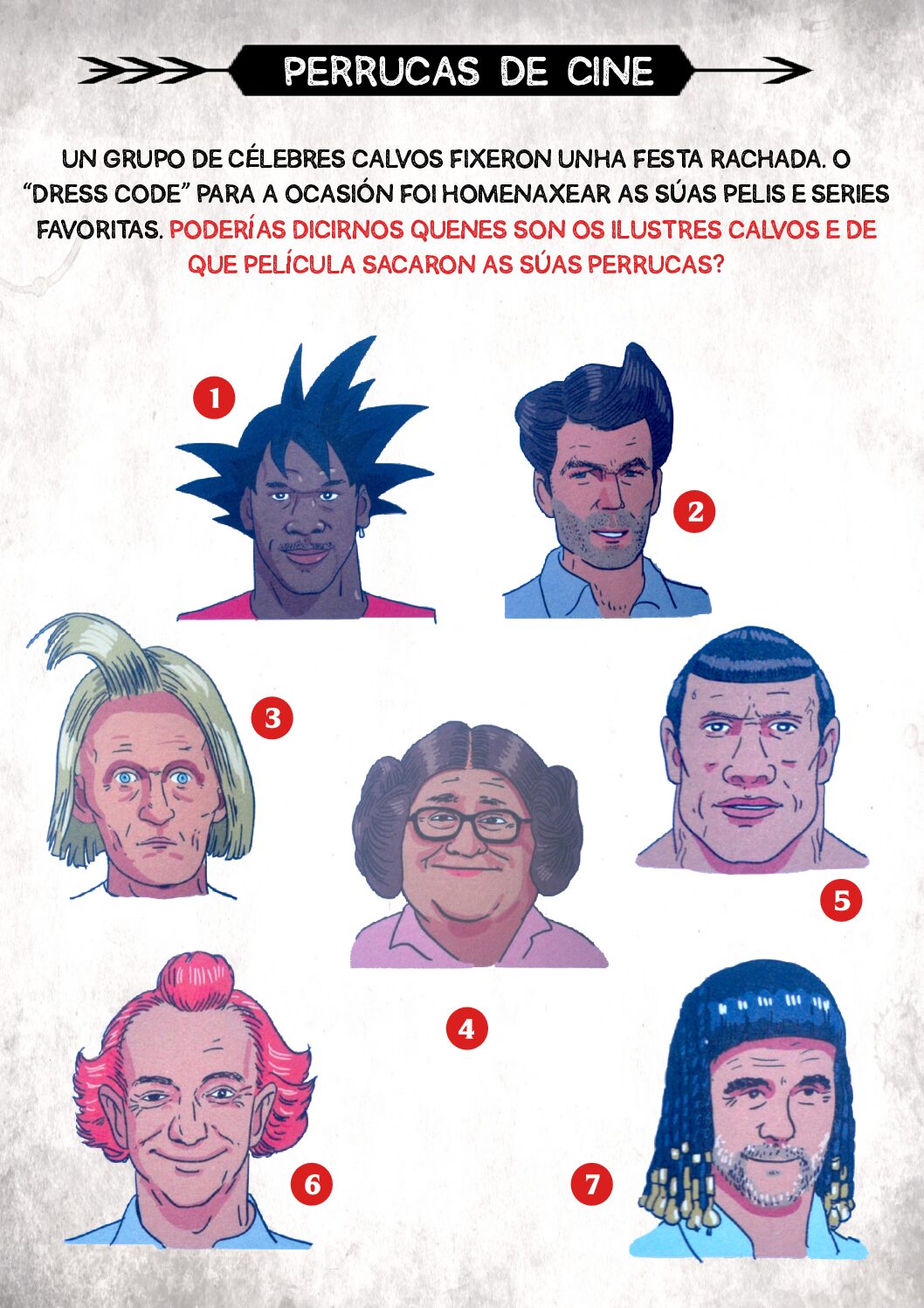 PERRUCAS DE CINE